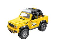 JINJIA- SUV 4X4 Luces-Sonido Heroes DE Ciudad 1:16 TACHAN Juguetes, Multicolor (757T00598)
