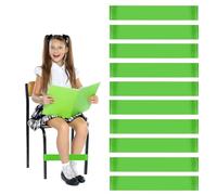 JINJUMEI 10 Piezas Bandas Elásticas Sillas para Niños con Pies Inquietos, TDAH, Autismo, Sensorial, Fitness, Yoga, Culturismo, Pilates