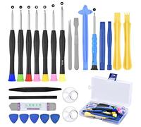 Jinlaili 25 en 1 Kit Reparacion Moviles, Herramienta de Reparación de Teléfonos, Destornillador Precision, Kit de Teléfono Desmontar para Smartphones, Tabletas, PC, Gafas - Universal