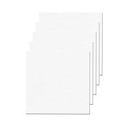 Jinlaili 5PCS Lienzos para Pintar, Lienzos Enmarcados, Panel de Lona, Paneles de lienzo para pintar, algodón Lienzo y Bastidor en Blanco, Lienzo con Bastidor para Pintura Dibujo (10 * 10cm)