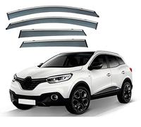 JINMAYA 4 Piezas Deflectores de Viento, para Renault Kadjar 2016-2023 Coche Ventanas Laterales Cortavientos de Lluvia Protector Accesorios