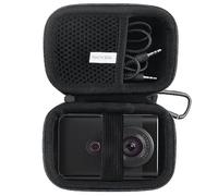 JINMEI Funda de transporte rígida de EVA compatible con cámara Canon PowerShot V10 Vlog para creadores de contenido.