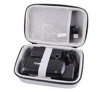 JINMEI Funda rígida de Transporte de etilvinilacetato Compatible con Sony HDRCX405/HDRCX455 Handycam videocámara Panasonic HC-V180K HD (Gris)