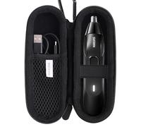 JINMEI Funda rígida de Transporte de EVA Compatible con MANSCAPED Weed Whacker 2.0 Electric Nose & Ear Hair Trimmer Funda de Almacenamiento, Black, Compacto, Viajes