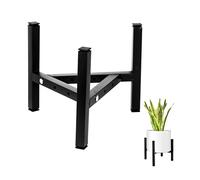 Jinminamz Soporte Ajustable Para Plantas, Soporte Para Macetas De Hierro, Adecuado Para Macetas Con Un Diámetro Exterior De 20-32 Cm, Por Ejemplo, Para Su Uso En Jardines De Balcón