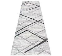 Jinnrug Alfombra de Corredor Alfombra para Pasillo Antideslizante 100x600cm Pasillo Gris Estrecho Cocina Entrada Felpudo Corredor 100cm/1,5m/2m/300cm/350cm/4m/5m/6m de Longitud(70×100cm)