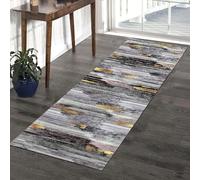 Jinnrug Alfombras De Pasillo Largas Entrada De La Sala De Estar Alfombra De Corredor Estrecho 60Cm/70Cm/80Cm/100Cm De Ancho Pasillo Interior Sala De Juegos Decoración Antideslizantes(60×350cm)