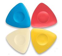 Jinpojun 4 Piezas Tiza Costura, Bolígrafos Triangulares De Sastrería,Tizas De Sastrería para Marcar, Telas, Artesanía, Costura