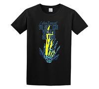 JINQIANXI I Dont Want To Set The World On Fire Jacob Zelazny Transparent Mens Cotton Tshirt Size XXL