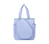 JINQIGG Bolsa de tenis grande para raquetas de tenis, para 2 raquetas, pickleball, bolsa de noche, mochila deportiva para gimnasio