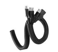 JINQIGG Marquesinas permanentes de cordón inmunológico para animales, color blanco, 19 mm de diámetro, multifilamento para cables, planificador de cables inmunes de mascotas