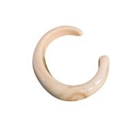 JINQIGG Minimalists - Joyería portátil de resina translúcida de color suave para ocasiones especiales, regalo de joyería de resina transparente, talla única, como se describe