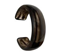 JINQIGG Pulseras de acrílico para mujer, elegantes pulseras anchas y redondas, joyería de acrílico de moda, regalo para mujeres y niñas, Como se muestra en la imagen