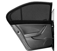 JINRUCHE Parasol para Ventana de Coche, Paquete de 2 parasoles para Ventana Trasera de bebé, Alta Elasticidad, Universal, Adecuado para Coches de tamaño Mediano y SUV, Aislamiento térmico