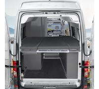 JinsenTGG Camper Sábana Bajera Compatible con VW Grand California 600, Sábana Bajera Elástica para Cama Trasera, Cama Alta, Techo Elevable, Cama Plegable, Gris (for Grand California 600)
