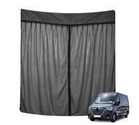 JinsenTGG Mosquitera de Coche Reemplazo para Renault Master H1H2H3/L1L2L3 2010-2024/Opel Movano 2010-2021/ Nissan NV400, Mosquitera para Puerta Trasera de Coche, Mosquitera Magnética de Una Sola Capa