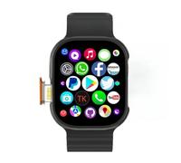 JINSHANGZI DW100 Pro+ SmartWatch 4G/5G Android OS GPS Hombres WIFI Touch ID NFC Reloj inteligente con cámara giratoria Desbloqueo de huellas dactilares, ranura para tarjeta SIM táctil, videollamada