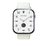 JINSHANGZI HK10 PRO MAX + Smart Watch Series 10 Men AMOLED 1GB ROM Bluetooth Call AOD Display Smartwatch Local Music Album Sportwatch (Plata)