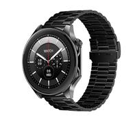 JINSHANGZI Reloj inteligente AMOLED 2024 HD WATCH X con pantalla de 1.43 pulgadas, Bluetooth, impermeable, para la salud, para hombres, mujeres, iOS y Android (negro añade acero)