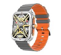 JINSHANGZI Reloj inteligente para hombre, 1.9 pulgadas, resistente al agua, con llamada de dientes, NFC, deportivo, rastreador de fitness, reloj inteligente para reproducción de música, ritmo cardíaco