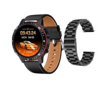JINSHANGZI Reloj inteligente S60 Max cargador inalámbrico de 1.62 pulgadas, 420 mAh, 480 x 480, carga inalámbrica, reloj inteligente para hombre, llamada Bluetooth (negro)