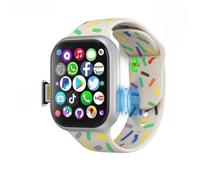 JINSHANGZI Reloj inteligente VP19 Pro Touch ID 4G/5G Android con batería de 1580 mAh, 128 GB de almacenamiento, aplicación de descarga gratuita, WiFi, GPS, amoled (color plateado, 4 GB 64 GB)