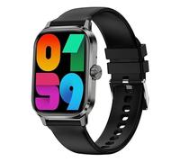 JINSHANGZI Reloj inteligente ZW9 Max Stable Electronic Hardware Solution Wireless Calling Men Women Sports Fitness Tracker Smartwatch (negro)