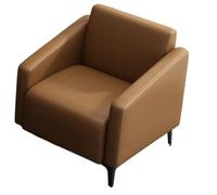 JINSHANLIANG Sofá de cuero para recepción simple y moderno (70 x 80 x 70 cm)