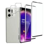 Jinshiweikai 4 Piezas: 2 x Protector Pantalla para Oppo Reno 12 Pro y 2 x Protector de Lente de cámara, 3D Cobertura Completa, Dureza 9H Antiarrayazos, HD Ultraclaro