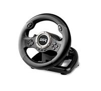 JINSHU GTR RACING WHEEL - INDECA Volante de Carreras con Pedales (compatible con Playstation 4, Playstation 3, Switch y PC)