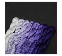 JINSUO NWXZU 20m / PCS Hilo de Seda 100% para Bordado Spiraea - Pequeños Palitos de Bordado de Mano y Cross Stitch (Color: 03)