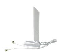 JINTA Cable Flat Flex Antena WIFI para ASUS Z690-A Z690-F Z690-G Gaming X570-PRO GAMING Z690-PLUS ProArt Z690-CREATOR X570-PRO WIFI II Gaming X570 PRO 14008-02650600 WiFi Antena Cable Wire Wire WHITE