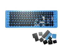 JINTAI Azul grande entrada teclado teclado tapas para lengua nórdica reemplazo para Lenovo Ideapad L340