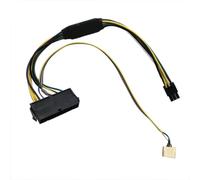 JINTAI Cable de alimentación para HP Elite 8100 8200 8300 800 G1 Z220 Z230 Z240 compaq 8300 6200 24-Pin to 6-Pin Power Supply Cable