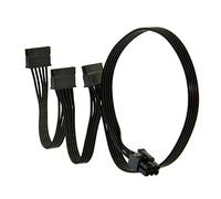JINTAI Cable SATA 6 Pin a 3x15 para Seasonic Antec BTC Mining HDD Splitter | 18.7 Pulgadas