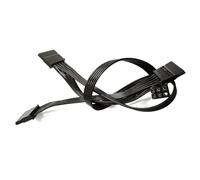JINTAI Cable SATA 6Pin a 3x15Pin para Seasonic Antec BTC Mining Riser | Splitter Hard Drive Adapter 18.7Inch 47.6cm Cable Alimentación