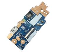 JINTAI Conector para Puerto USB DC Power Jack de Carga Enchufe para Lenovo ThinkPad E15 Gen 2 20TD 20TE 5C50Z44718 NS-D013