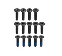 JINTAI Juego de 14 tornillos de base para ASUS ROG Zephyrus Duo 15 SE GX551 GX551QM GX551QR GX551QS negro (9 largos, 5 cortos)
