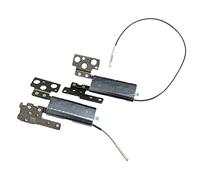 JINTAI Juego de bisagras para pantalla LCD izquierda + derecha con cable de repuesto para Lenovo ThinkPad C13 Yoga Generation 1st /Chromebook 20UX 20UY 5H50W13759