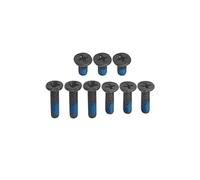 JINTAI Juego de Tornillos de Base para Lenovo 14e Chromebook 81MH 14W 81MQ Chromebook S345-14AST 81WX Negro