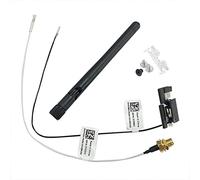 JINTAI MFF Cable Flat Flex Antena WiFi 2.5G para DELL OptiPlex 3020M 3040M 3050M 3060M 3070M 5050M 7040M 7050M 7060M 7070M 9020M Wire WiFi Cable 3*Tornillos de Anten 1*Tapa de plástico+Juego Antenas