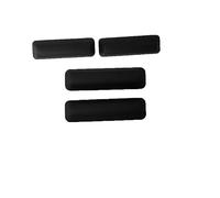 JINTAI Negro Tapa Inferior Antideslizante Parachoques Pies Almohadilla para MSI VenturePro 17 AI A2HVEG A2HUDXG A1VEG A1VFG A1UDXG MS-17U1 Bottom Cover Non Slip Bumper Feet Pad Black (Thick+Thin)