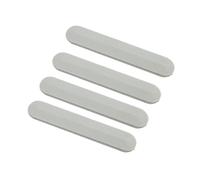 JINTAI pies de Goma para HP Pavilion 14-CE TPN-Q207 (4.3cm*0.8cm*0.1cm) Bottom Cover Rubber Non-Slip Bumper Feet Pad argenteo