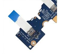 JINTAI Power Button Board para HP 15-BN 15-BA 15-AY 15-AC 15-AC121DX 15-AF 15-AC135NA 250 G4 LS-C702P 813954-001 Power Button Flat Cavo