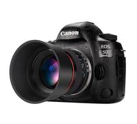 JINTU EF 85mm f/1.8 Enfoque Manual Full Frame Retrato Objetivos de Cámara SLR para Canon 4000D T8i(850D) T7i(800D) T6i(750D) T6s(760D) T5i(700D) T4i(650D) T3i(600D) T2i(550D) T7(2000D) 1200D