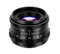 JINTU Lente Fix Prime de 35 mm f1.2 para Sony E-Mount Mirrorless A6100 A6600 A6400 A7IV A7II A7III A7RIII A6000 A6500 A5000 A5100 A6300 NEX 3 5R Metal negro