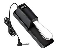 JINWEE Pedal de sostenimiento de piano, piano digital y pedal de sostenimiento de teclado con interruptor de polaridad compatible con la mayoría de pianos digitales, Yamaha, Casio y teclados MIDI