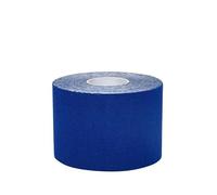 JinweiS 2 rollos de cinta de apoyo muscular 5 m x 5 cm, banda elástica para el soporte muscular, banda deportiva, color azul oscuro