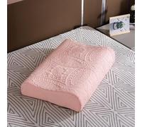 JinweiS 3 fundas de almohada de látex que proporcionan una cómoda experiencia de sueño para crear tu propio espacio privado para dormir, 13.7 x 23.6 pulgadas (rosa)