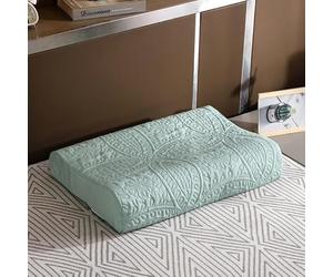 JinweiS 3 fundas de almohada de látex que proporcionan una cómoda experiencia de sueño para crear tu propio espacio privado para dormir, 15.7 x 23.6 pulgadas (verde)